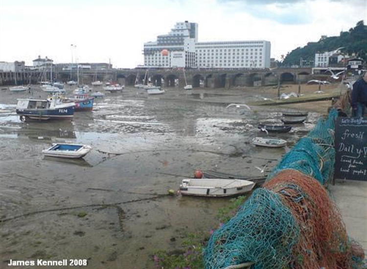 3.Outer Harbour, showing launch ramp and resident yachts