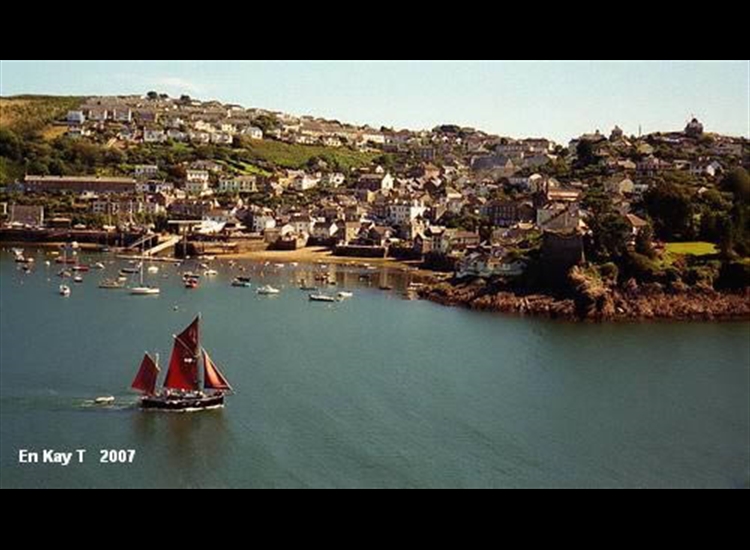 Gaffer in Fowey River
