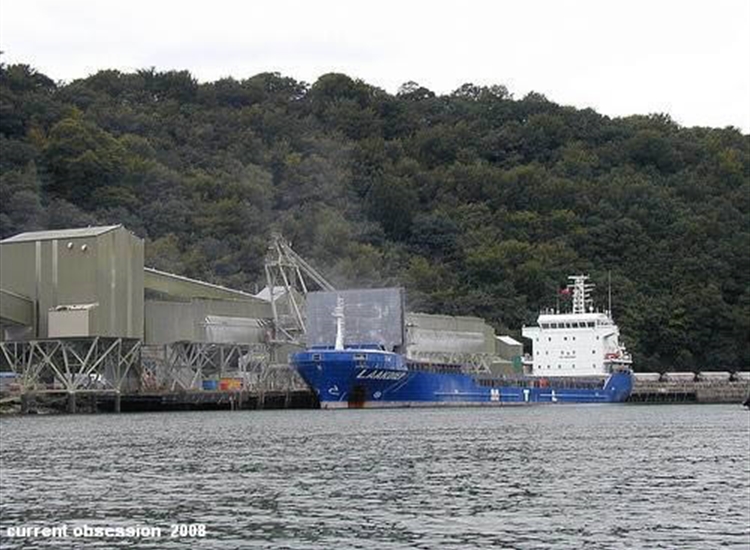 Ship Loading Clay, wharf opposite Mixtow
