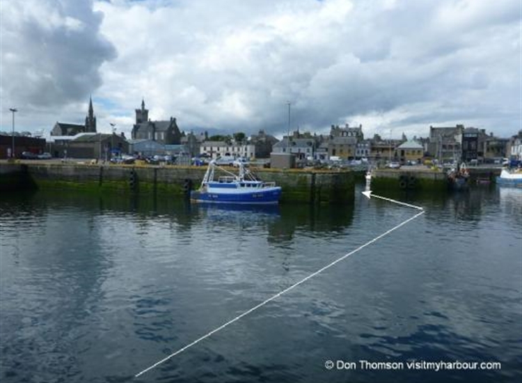 Entrance to the Marina from the Control Tower