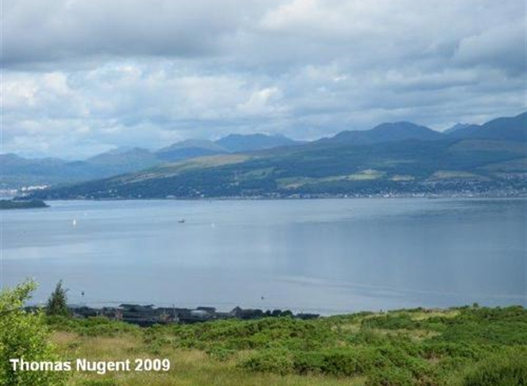 Entrance to the Gareloch from Greenock