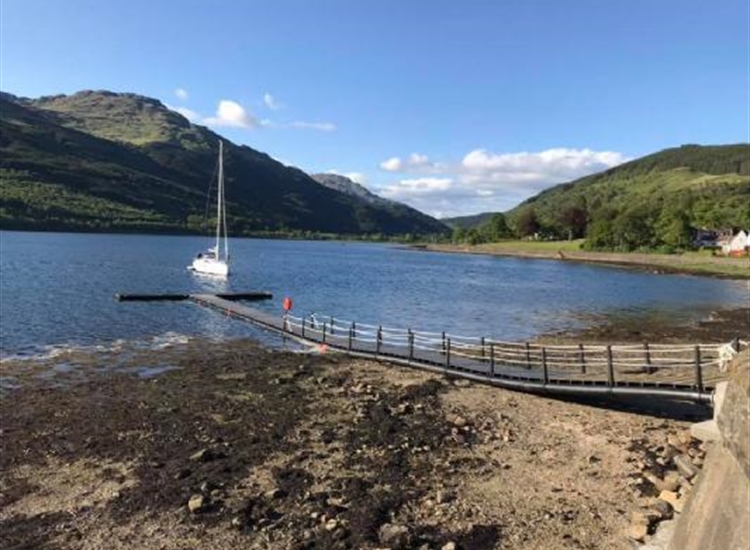 Loch Long pontoon