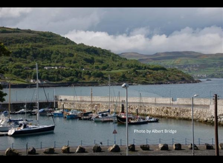 Glenarm Marina looking WNW