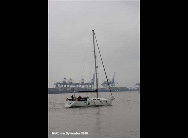 4.Passing Container Terminal at Felixstow