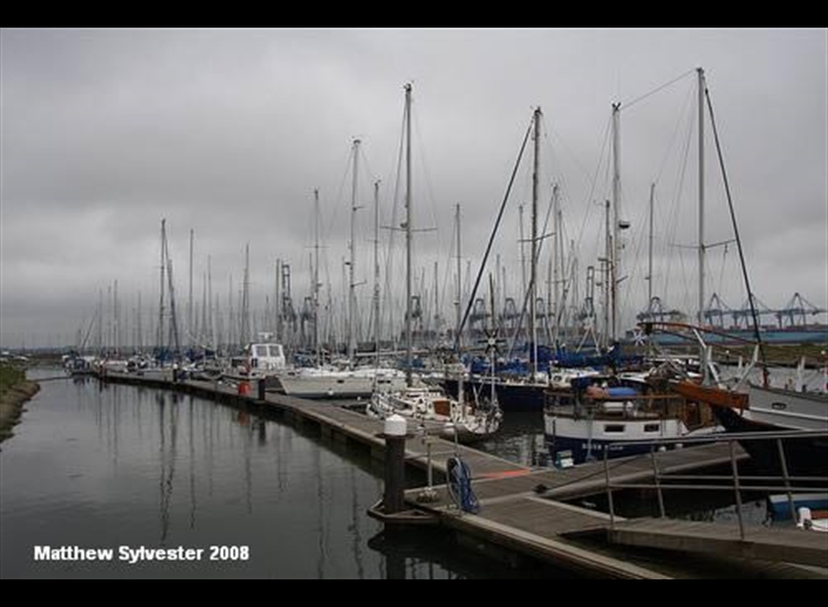 7.Inside Shotley Marina