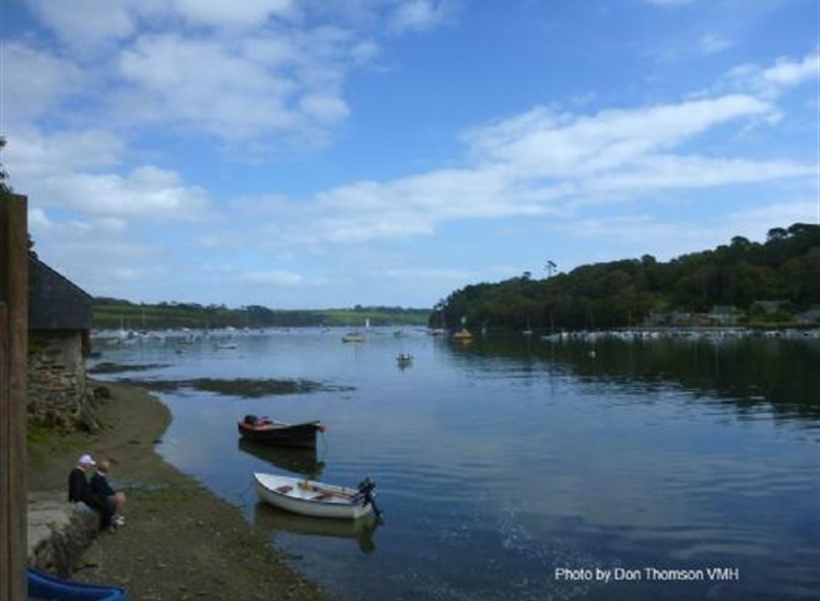 Helford Creek looking out to the River