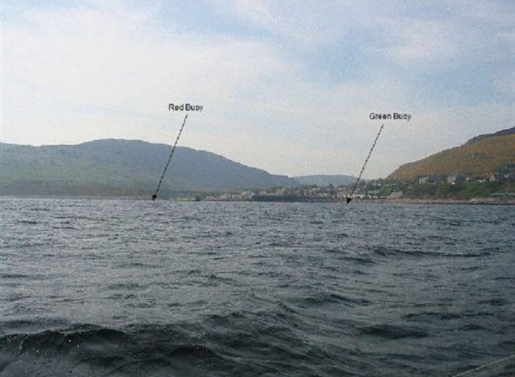 Helmsdale entry buoys