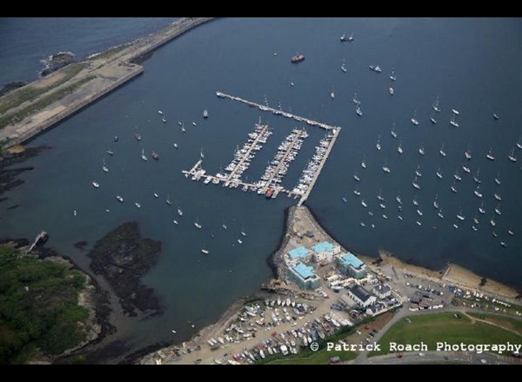 Holyhead Marina before storm damage