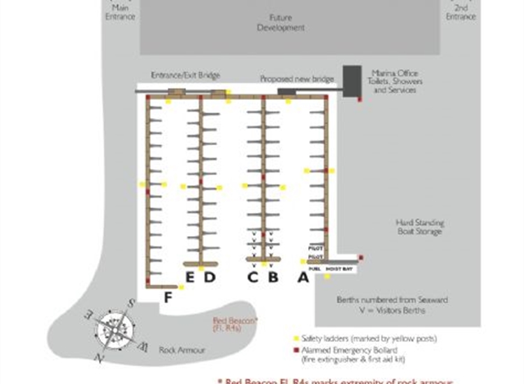 Inverness marina layoiut