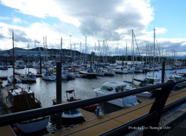 Inverness Marina looking West