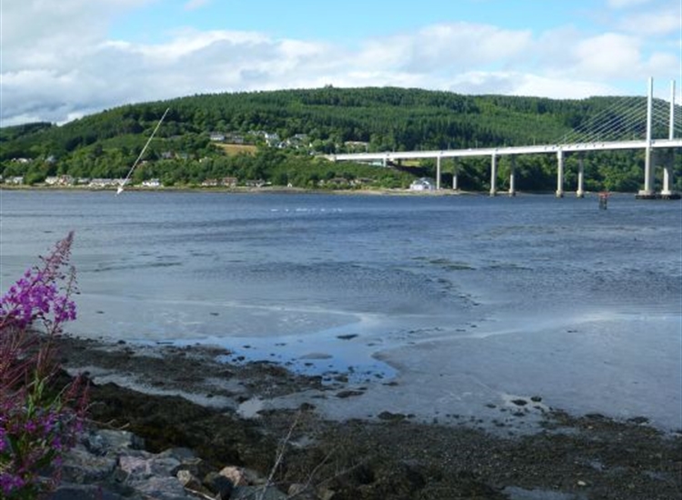 Approaches to River Ness with New NCM arrowed