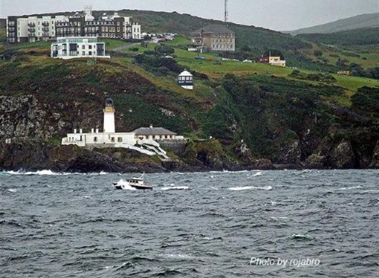 Douglas. Lighthouse on Douglas Head