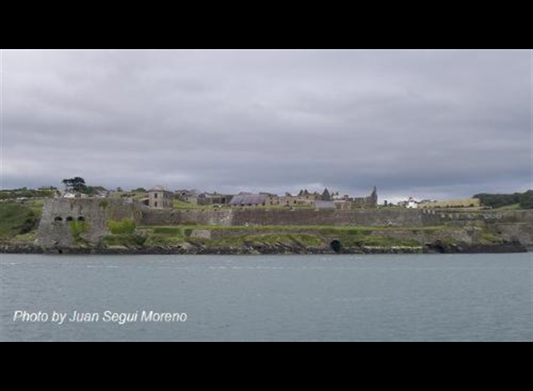 Kinsale. Charles' Fort east Side of entrance to Kinsale