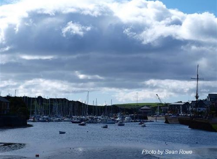 Kinsale Marina from inner harbour