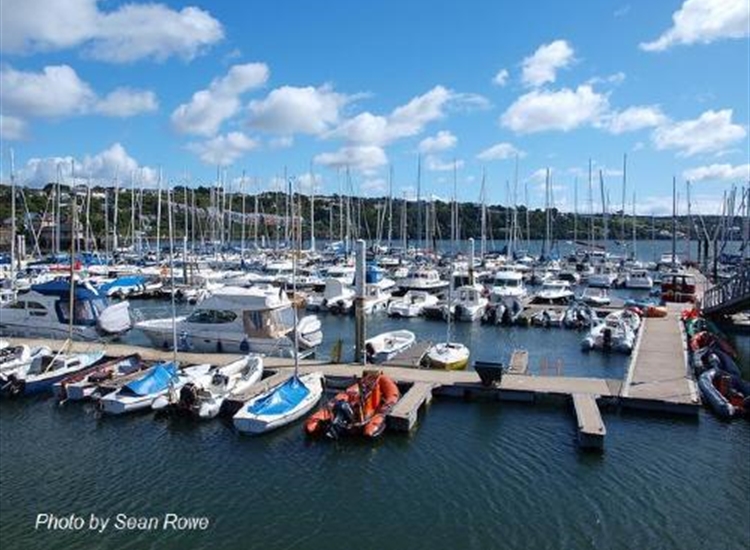 Kinsale Marina from the Ship Quay looking SSE