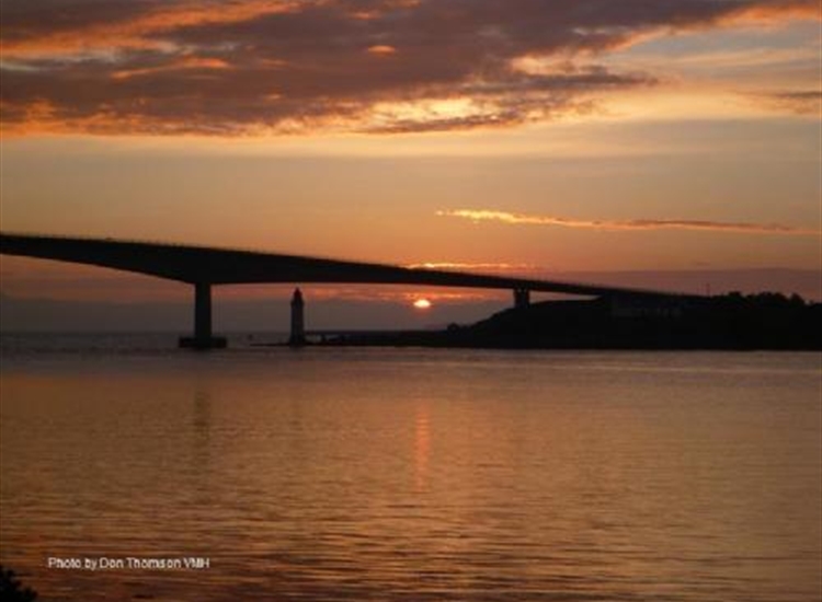 4. Skye bridge at sunset