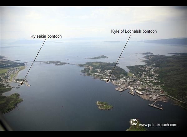 Kyles of Loch Alsh looking West