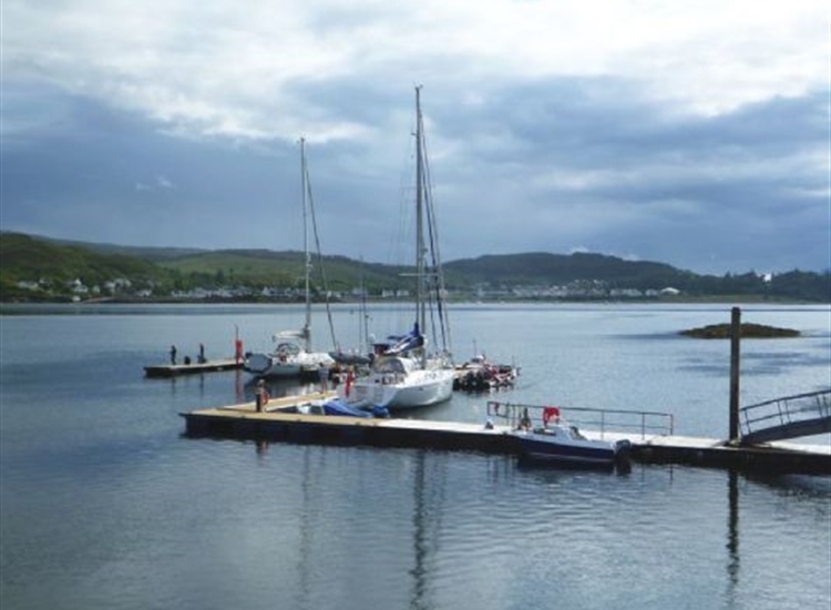 New Pontoons at Kyle of Lochalsh