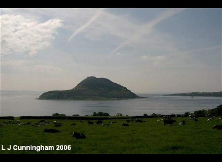 Holy Island, South Channel Clearly Shown