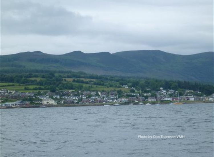 Moorings off Brodick