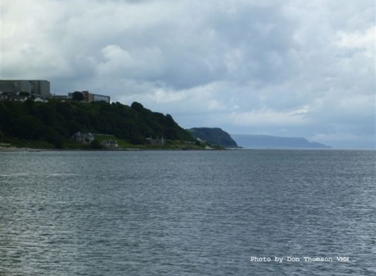 Looking North along the Antrim Coast