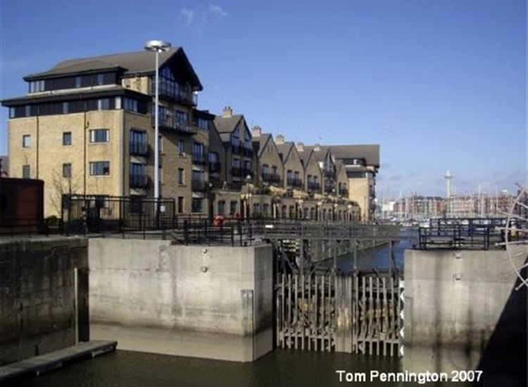 1.Lock at Brunswick Dock into Marina