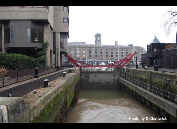Entrance Lock to St Katherines Dock