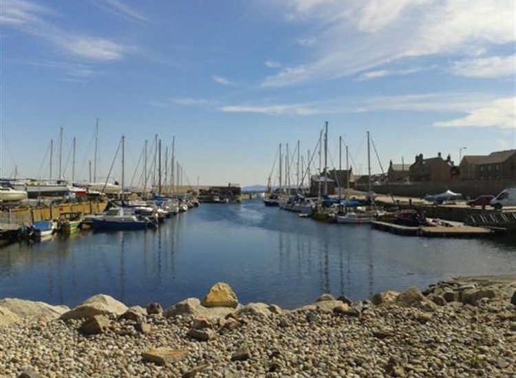 West basin from slipway