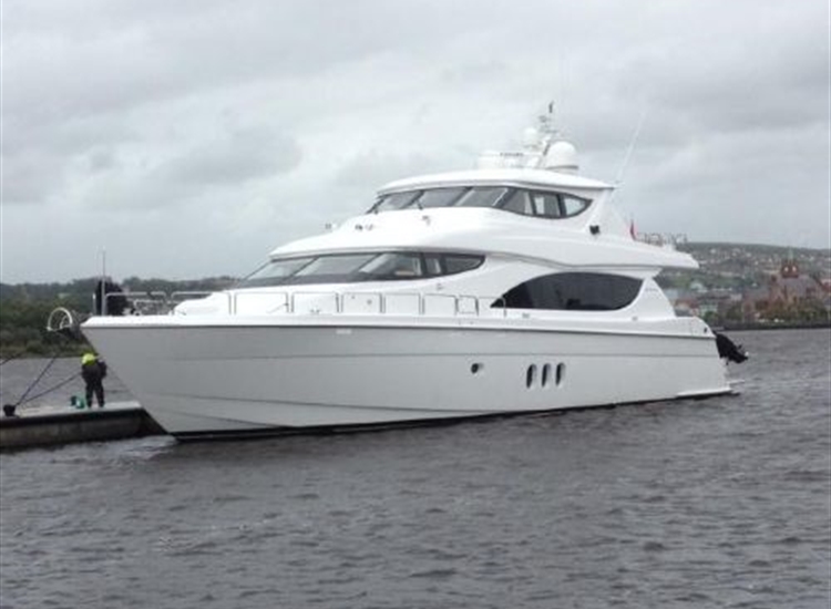 Moored at Foyle Marina