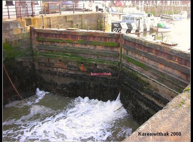 Gates to Marina Dock