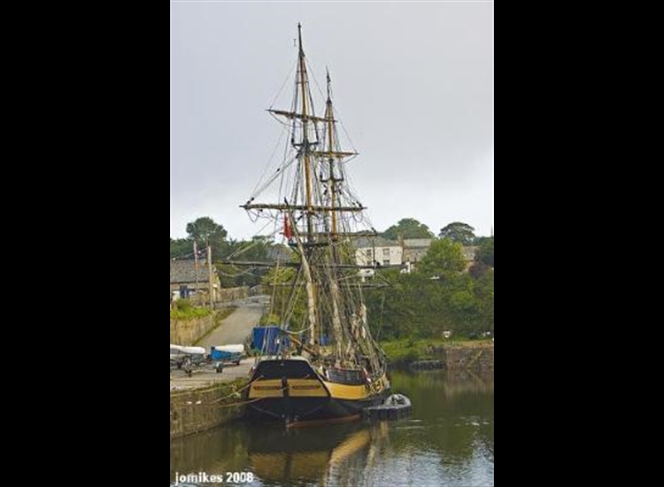 Tallship, Charlestown Harbour