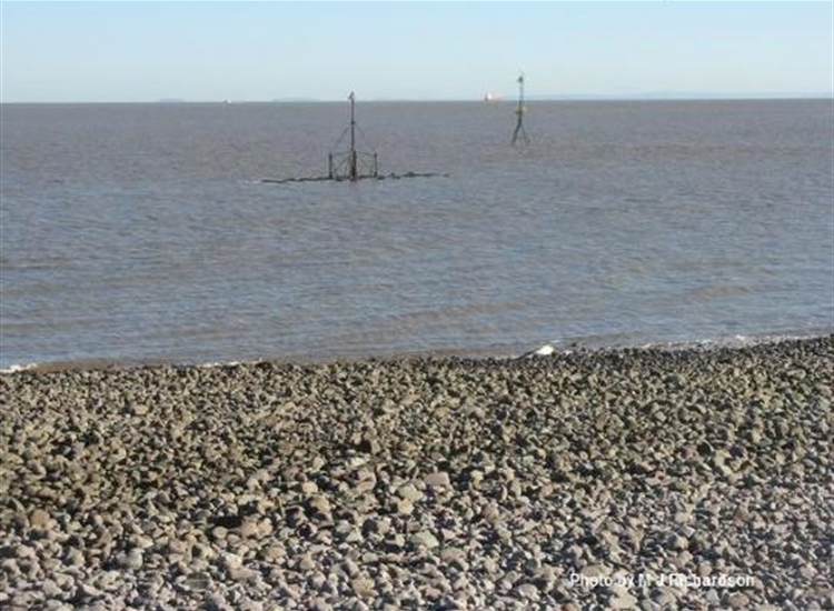 2. Perches off pierhead; Pass between them