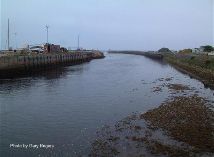 Nairn entrance channel looking outbound