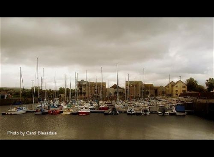 Nairn Marina from North