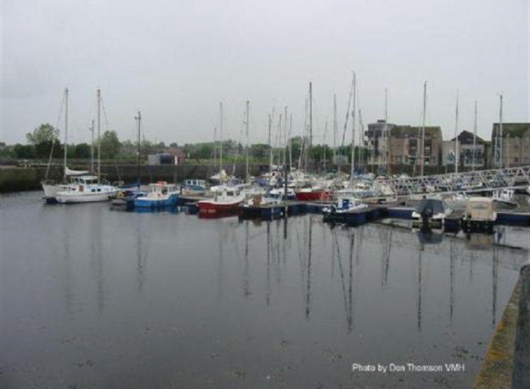 Nairn Marina from the NW corner