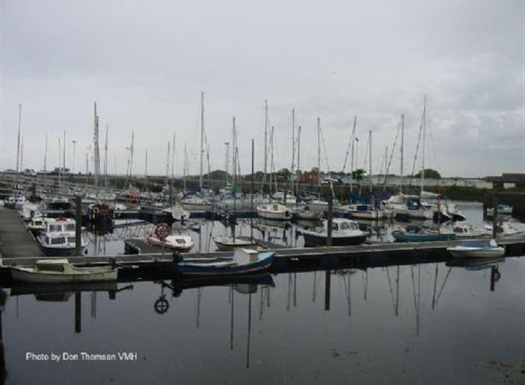 Nairn Marina from the SW corner