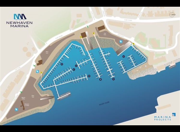 Newhaven Marina Layout