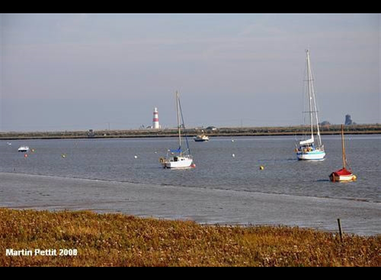 Looking across the River Ore towards Orfordness