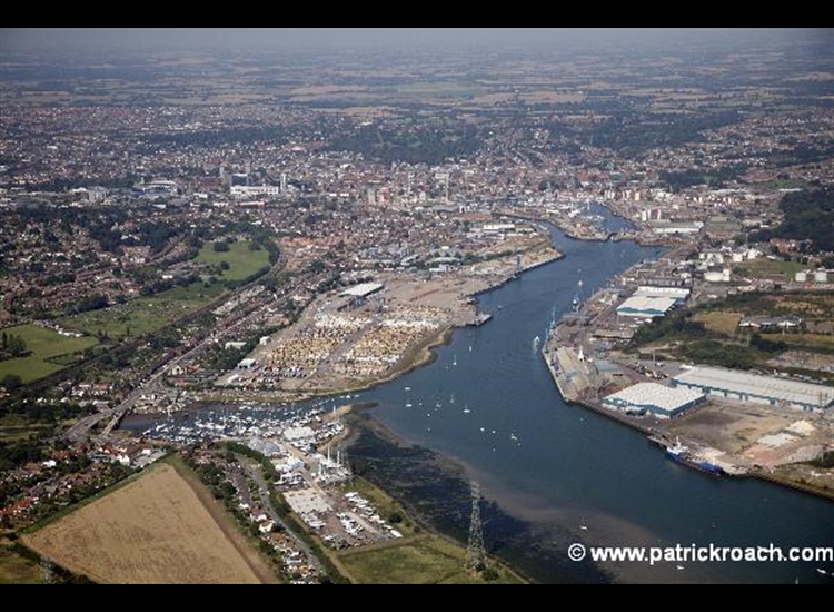 Fox's Marina and Ipswich
