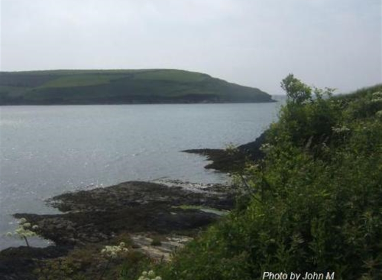 Oyster Haven. Kinure Point from Ferry Point