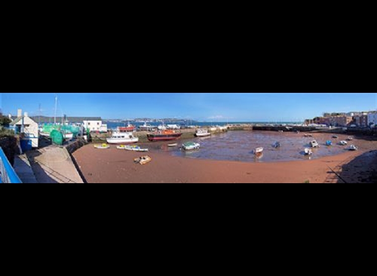 Paignton Harbour at Low Tide