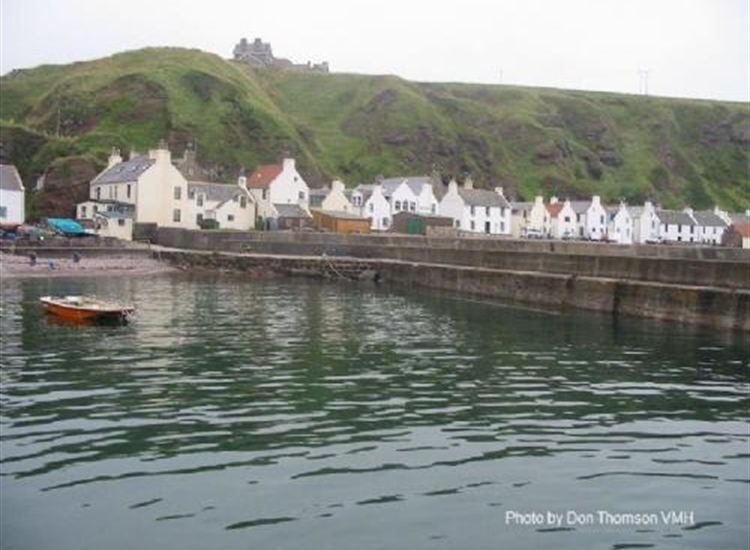 Pennan West wall at HW