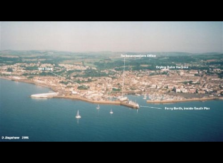 Aerial View of Penzance Harbour