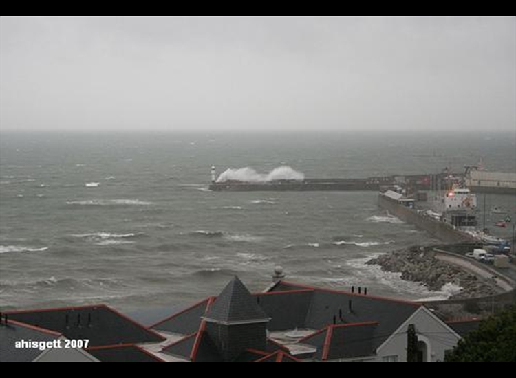 Penzance in Storm