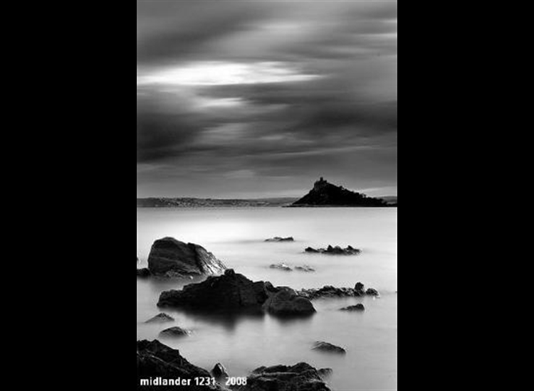 Photo looking across to St Michael's Mount