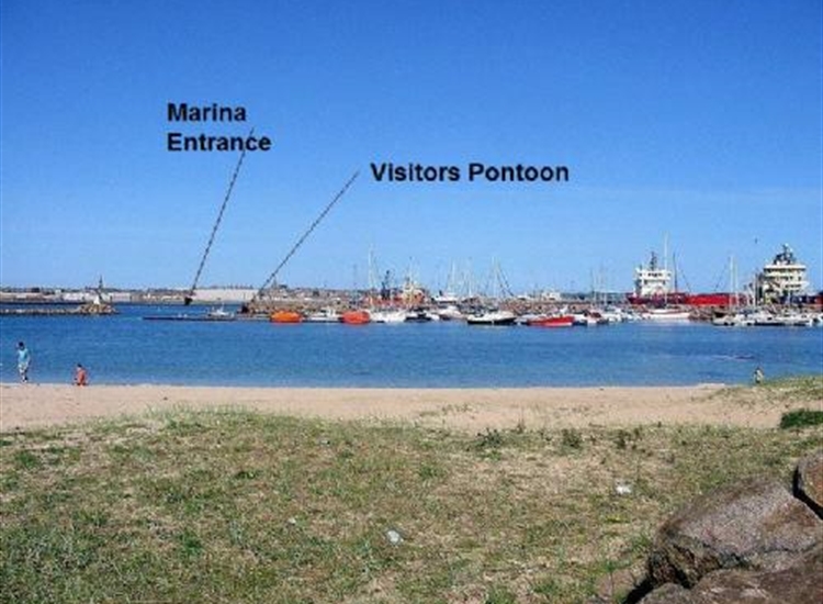 Peterhead Marina looking East from the shore