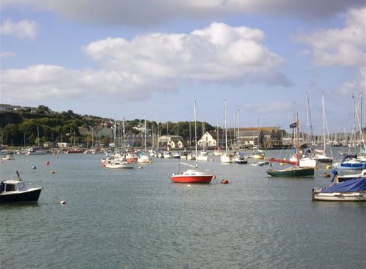 Deep into Cattewater before bridge