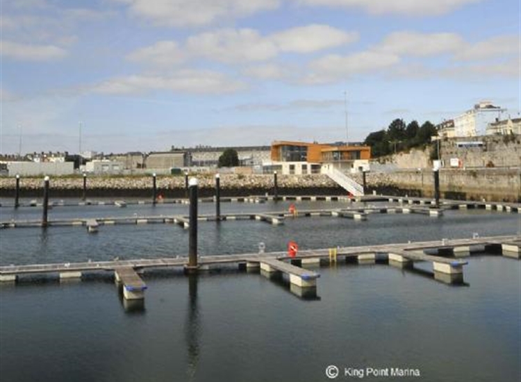 King Point Marina looking towards the NW corner