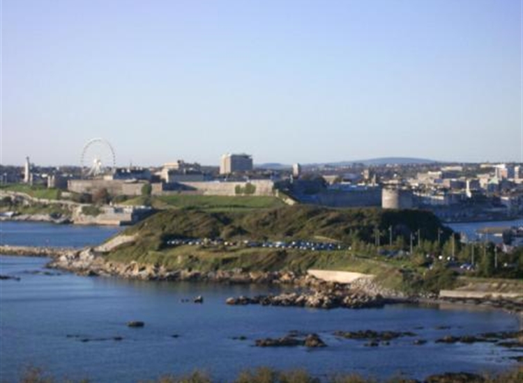 Mount Batten & looking towards Royal Citadel