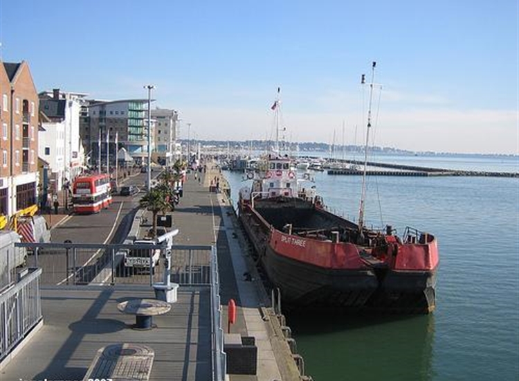 Poole Town quay